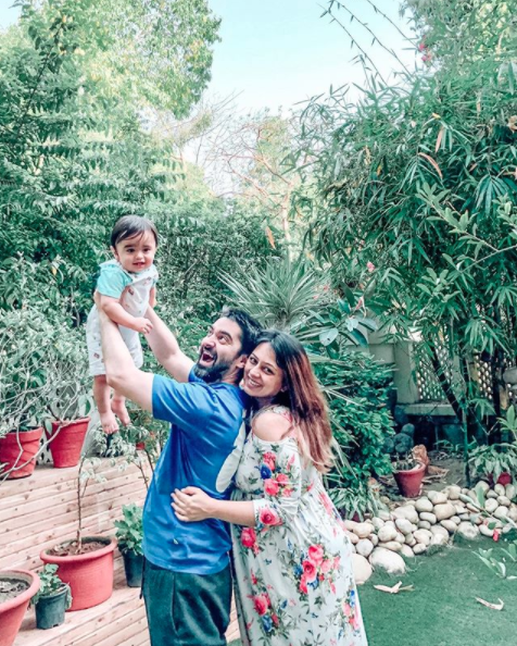 Deeya Chopra Mehta, Ritchie Mehta and Evaan Mehta